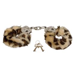 Furry Love Cuffs Leopard 