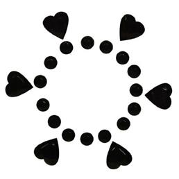 Hearts Nipple stickers 