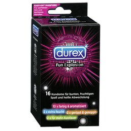 Durex Fun Explosion Condooms 16 stuks