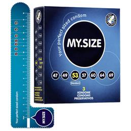 MY.SIZE 53 mm Condooms 3 stuks