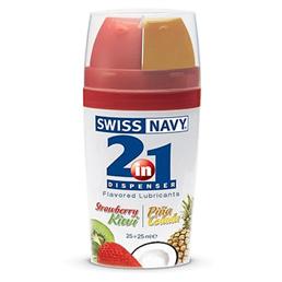 Swiss Navy 2-in-1 Glijmiddel met smaakje