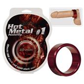 Hot Metal Ring red 