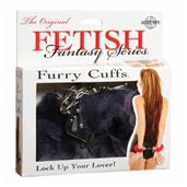 Furry Love Cuffs Black 
