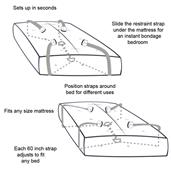 S&M Bed Bondage Kit 