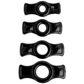 TitanMen Penis Ring Set - Black 