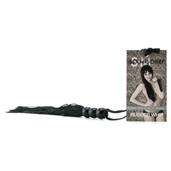 S&M Small Rubber Whip: Black