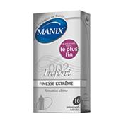 Manix Infini Ultra Dun - 10 condooms